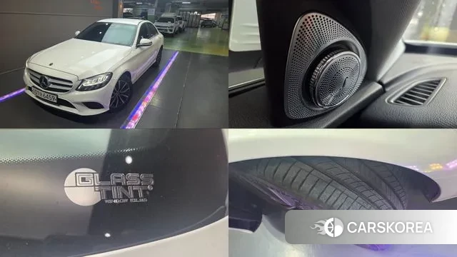 Mercedes-Benz C-Class W205 2019 Белый из Кореи