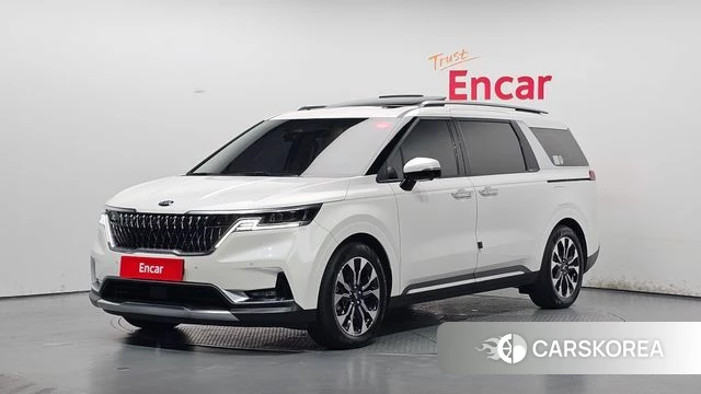 Kia Carnival 4th generation 2020 Белый из Кореи