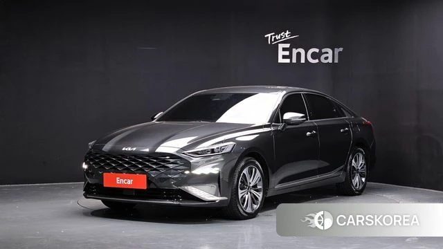 Kia K8 Hybrid 2021 Серый из Кореи