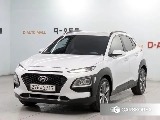 Hyundai Kona 2019 Белый из Кореи