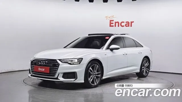 Audi A6 (C8) 2023 Белый из Кореи