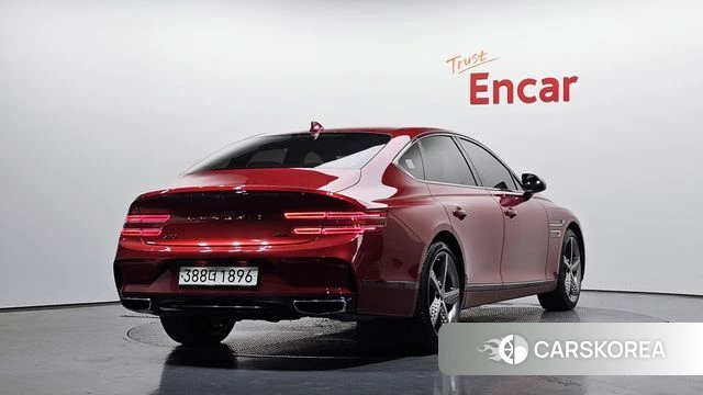 Genesis G80 (RG3) 2022 Красный из Кореи