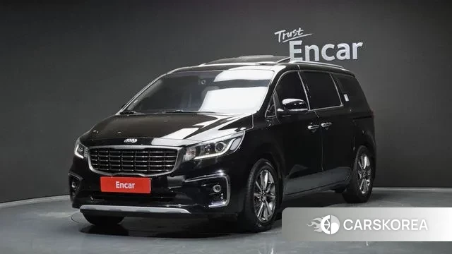 Kia The New Carnival 2020 Черный из Кореи