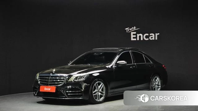 Mercedes-Benz S-Class W222 2018 Черный из Кореи