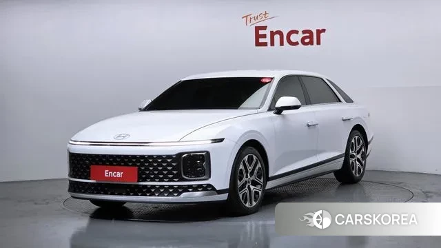 Hyundai Grandeur (GN7) 2025 Белый из Кореи