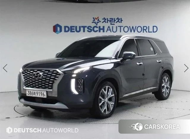 Hyundai Palisade 2021 Серый из Кореи