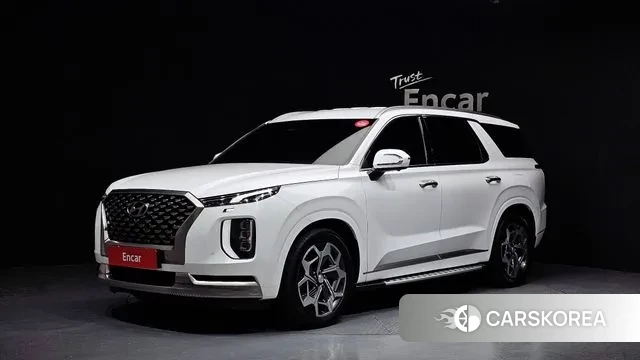 Hyundai Palisade 2022 Белый из Кореи