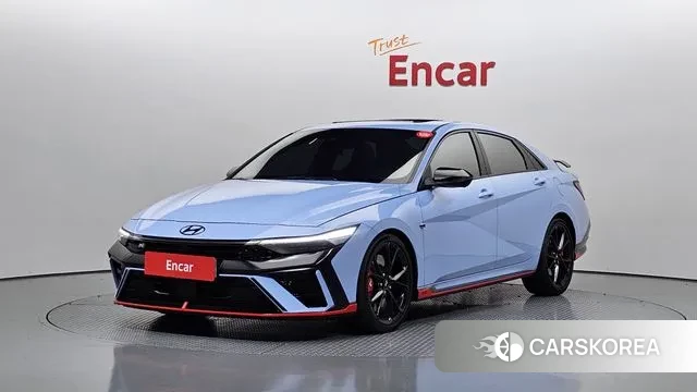 Hyundai The New Avante (CN7) 2024 Светло-серебряный цвет из Кореи