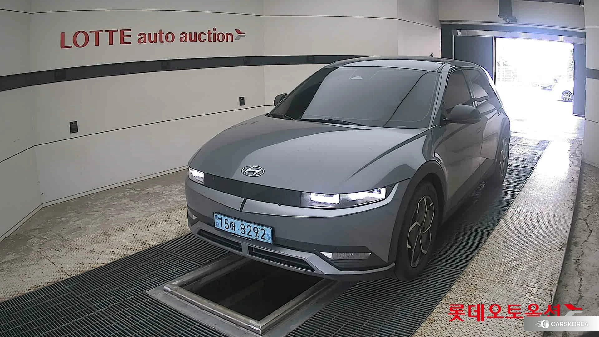 Hyundai IONIQ 5 2022 Galactic Grey Metallic из Кореи