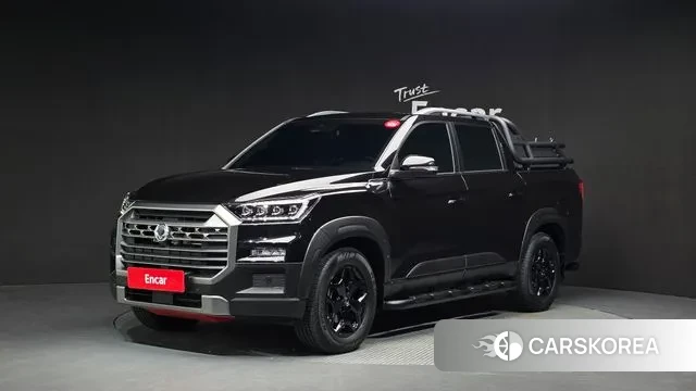 Ssangyong The New Rexton Sport 2024 Черный из Кореи