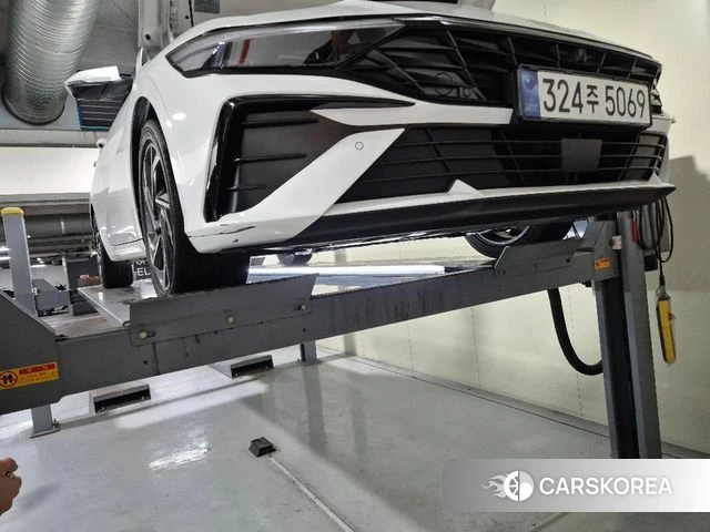 Hyundai The New Avante (CN7) 2024 Белый из Кореи