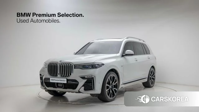 BMW X7 (G07) 2021 Белый из Кореи