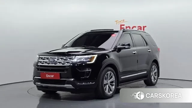 Ford Explorer 2018 Черный из Кореи