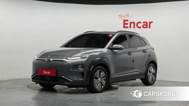 Hyundai Kona Electric 2018 Серебристо-серый из Кореи
