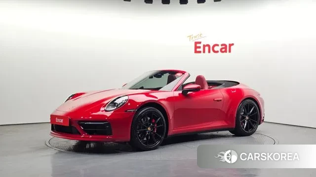 Porsche 911(992) 2021 Красный из Кореи