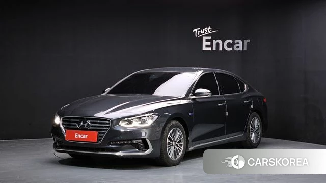 Hyundai Grandeur IG Hybrid 2018 Серый из Кореи