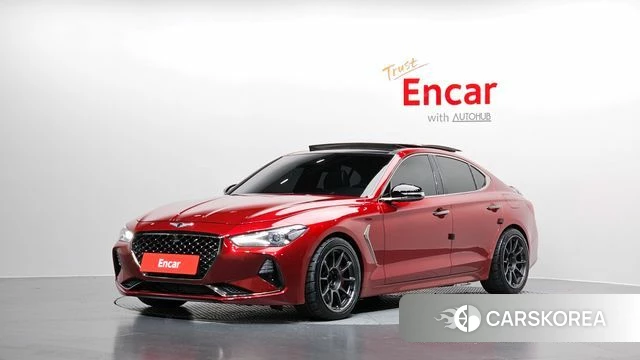Genesis G70 2019 Красный из Кореи