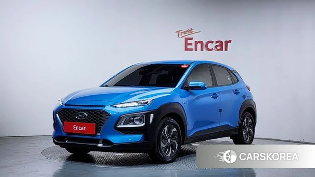 Hyundai Kona Hybrid 2020 Синий из Кореи