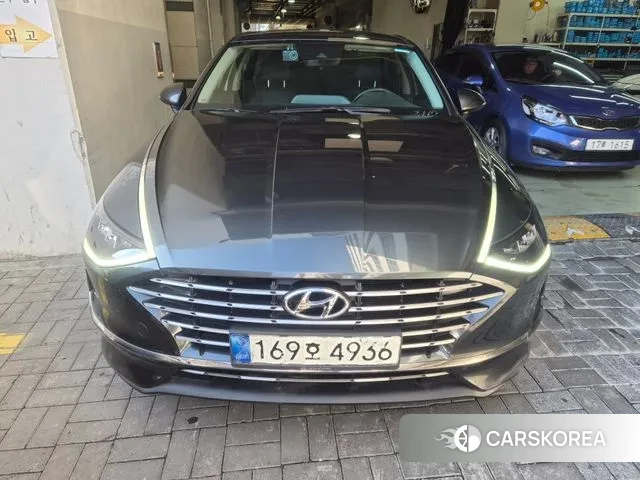 Hyundai Sonata Hybrid (DN8) 2021 Серый из Кореи
