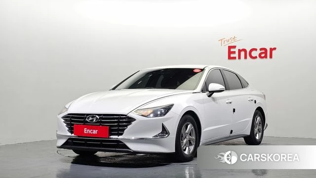 Hyundai Sonata (DN8) 2019 Белый из Кореи