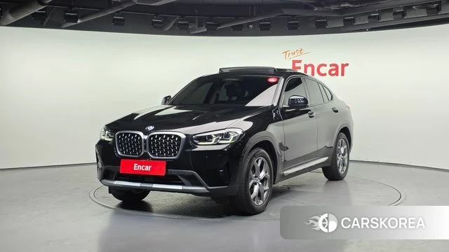 BMW X4 (G02) 2023 Черный из Кореи