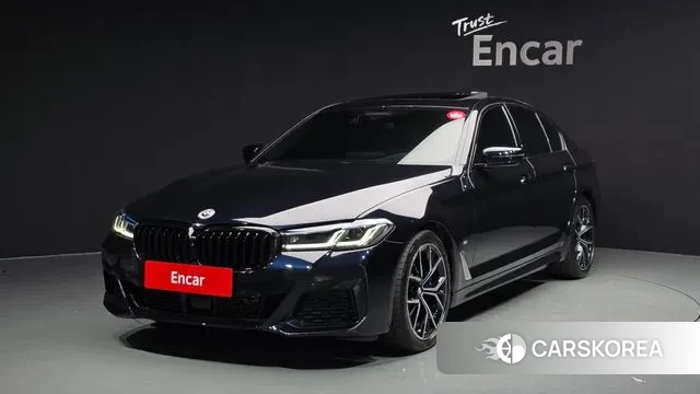 BMW 5 Series (G30) 2023 Черный из Кореи