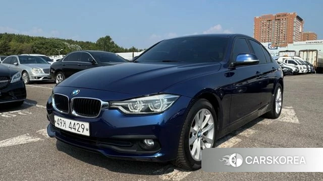 BMW 3 Series (F30) 2018 Синий из Кореи