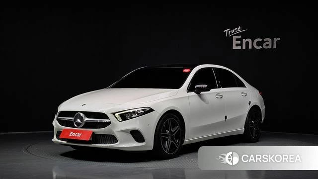 Mercedes-Benz A-Class W177 2020 Белый из Кореи