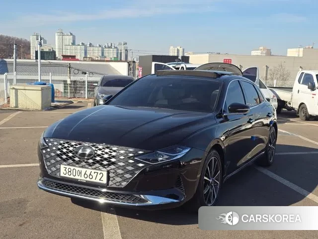 Hyundai The New Grandeur IG 2022 Черный из Кореи