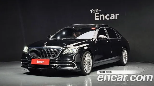 Mercedes-Benz S-Class W222 2018 Черный из Кореи