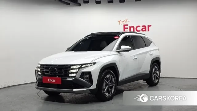 Hyundai The New Tucson Hybrid (NX4) 2025 Белый из Кореи