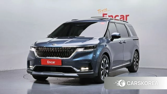Kia Carnival 4th generation 2020 Цвет галактики из Кореи