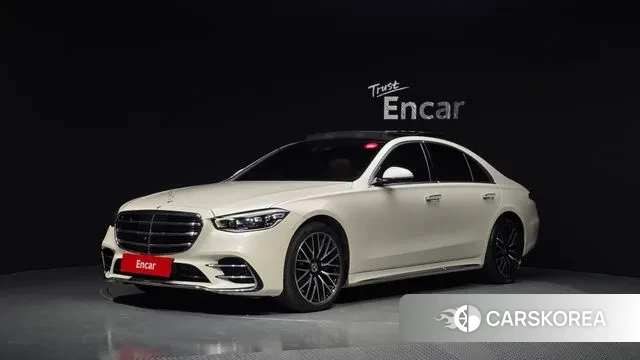 Mercedes-Benz S-Class W223 2022 Белый из Кореи