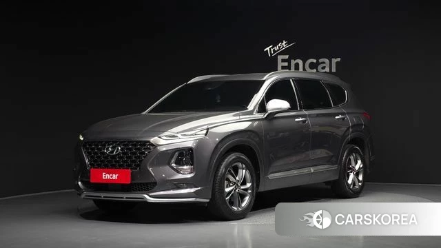 Hyundai Santa Fe TM 2018 Серый из Кореи