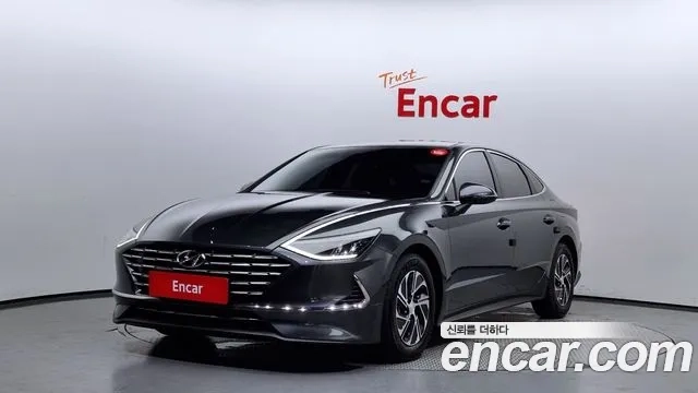 Hyundai Sonata Hybrid (DN8) 2021 Черный из Кореи