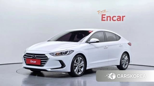 Hyundai Avante AD 2018 Белый из Кореи
