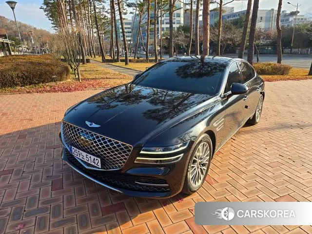 Genesis G80 (RG3) 2020 Черный из Кореи