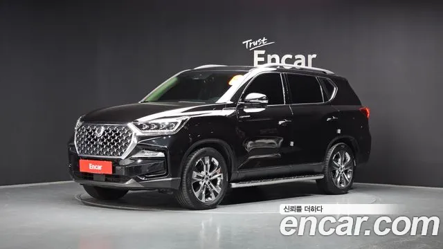 Ssangyong All New Rexton 2021 Черный из Кореи