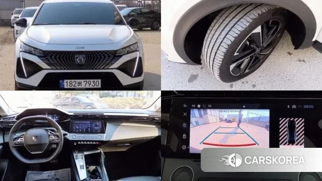 Peugeot 408 2023 Белый из Кореи