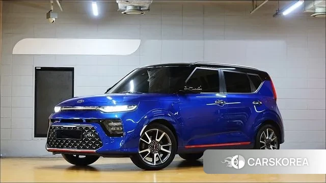 Kia Soul Booster 2019 Синий из Кореи