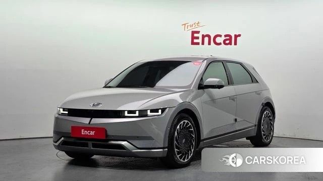 Hyundai Ionic 5 2022 Серебристо-серый из Кореи