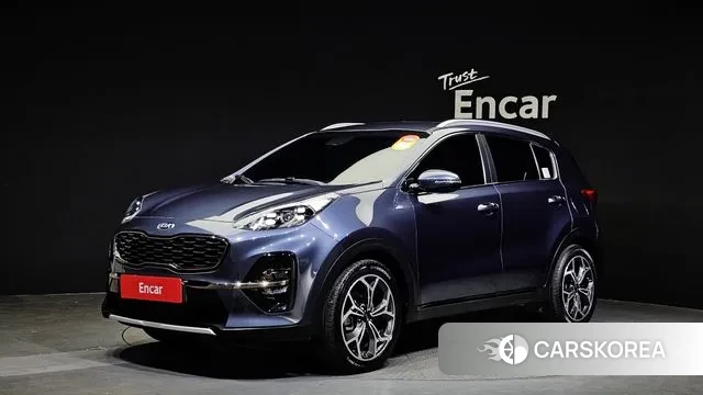 Kia Sportage The Bold 2019 Синий из Кореи