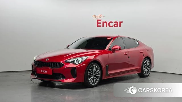 Kia Stinger 2020 Красный из Кореи