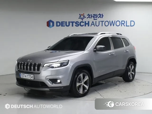 Jeep Cherokee (KL) 2021 Серый из Кореи