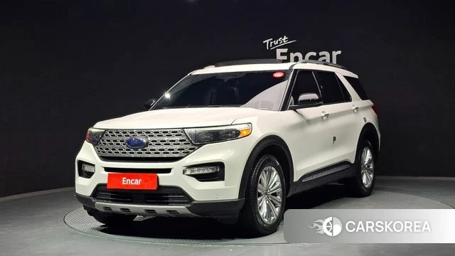 Ford Explorer 6th Generation 2021 Белый из Кореи