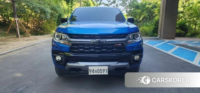 Chevrolet (GM Daewoo) Real New Colorado 2021 Синий из Кореи