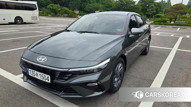 Hyundai The New Avante (CN7) 2025 Серый из Кореи