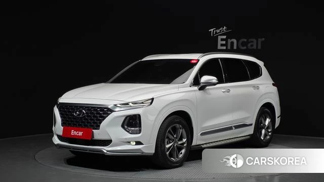 Hyundai Santa Fe TM 2019 Белый из Кореи