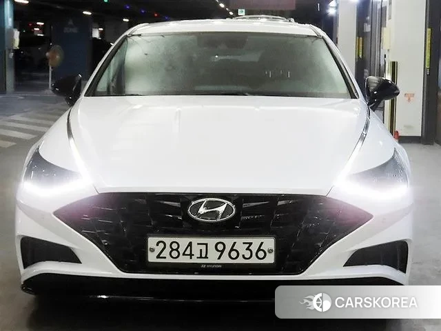 Hyundai Sonata (DN8) 2021 Белый из Кореи