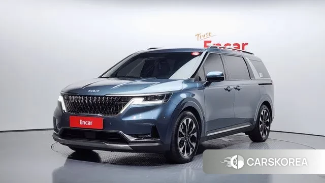 Kia Carnival 4th generation 2023 Синий из Кореи